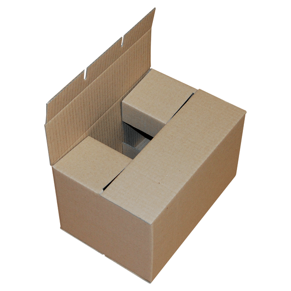 Transportna kutija za med 2K/b 260x180x155mm 6x720ml složiva-810