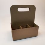 Karton gestempelt K2K/e 205*140*90mm Träger 6*0,5l SIX PACK