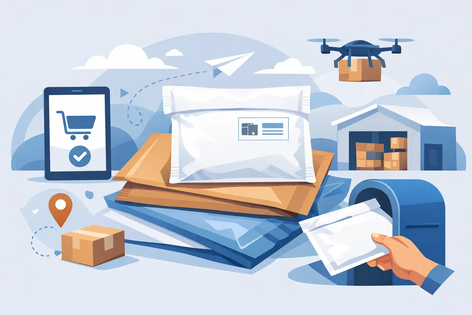 E commerce kuverte za slanje bez greške