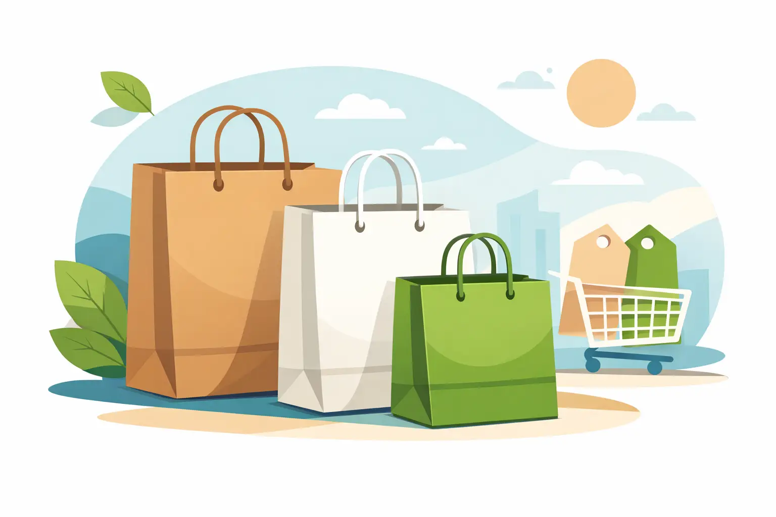 Papirnate vrećice za trgovine: pravi odabir