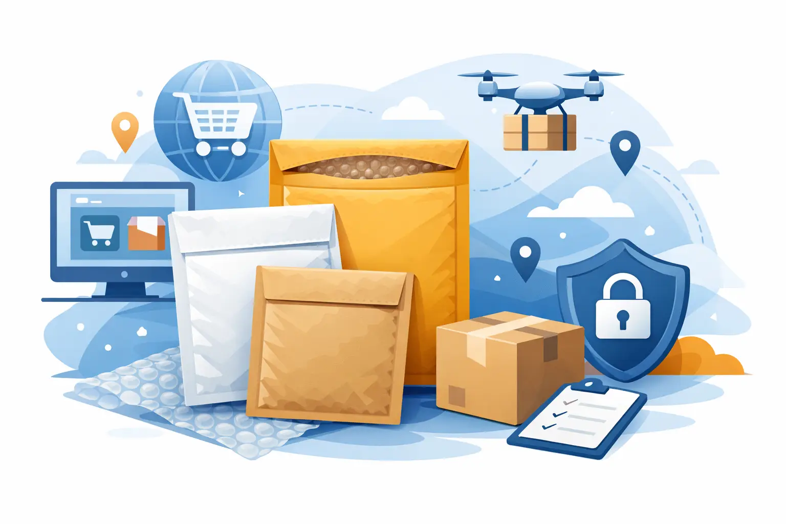 E-commerce kuverte za sigurnu isporuku