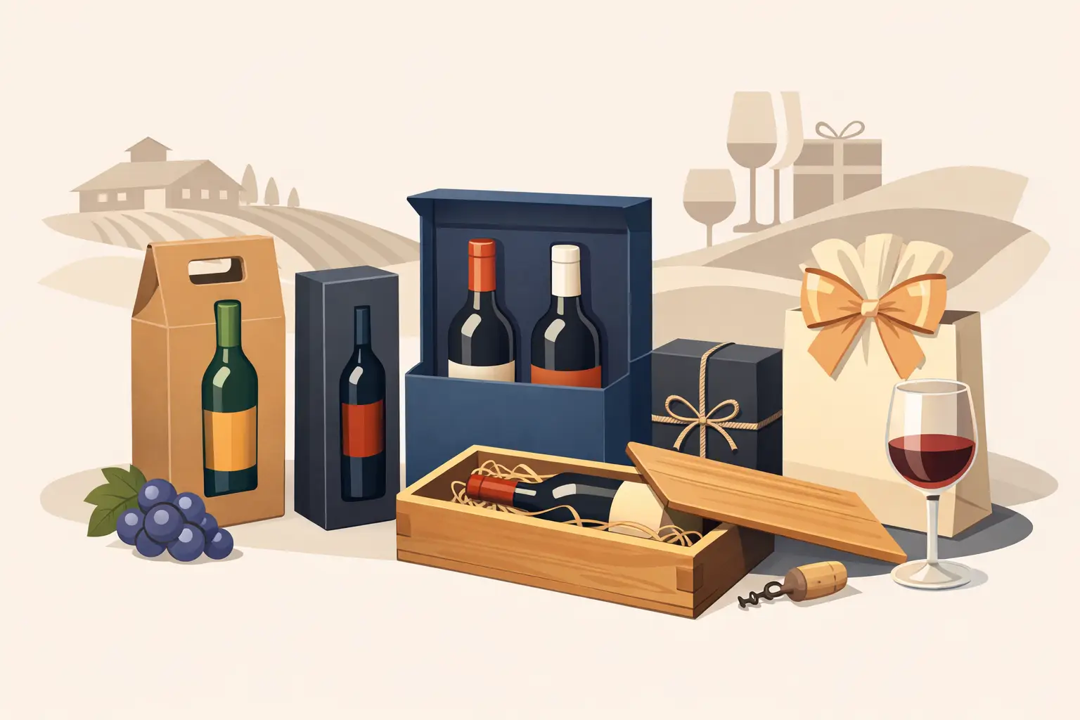 Najbolje kutije za vino za prodaju i poklon