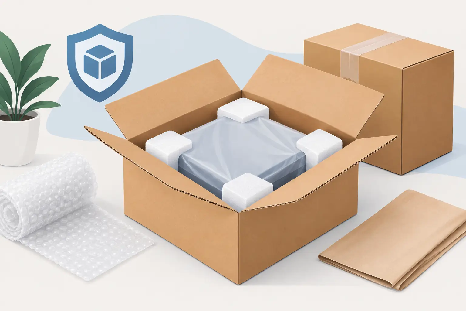 Primjer pakiranja za webshop koji štiti proizvod
